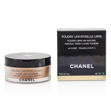 chanel powder 40 dore|Chanel poudre universelle libre powder.